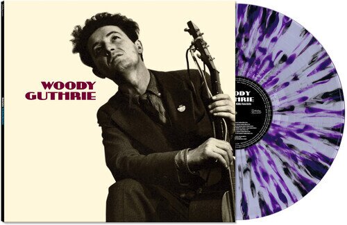 Woody Guthrie - This Machine Kills Fascists 2026 Reissue, Golden Lane, Cleopatra, Édition Limitée, Colored, Black / Purple / Clear Vinyl, LP