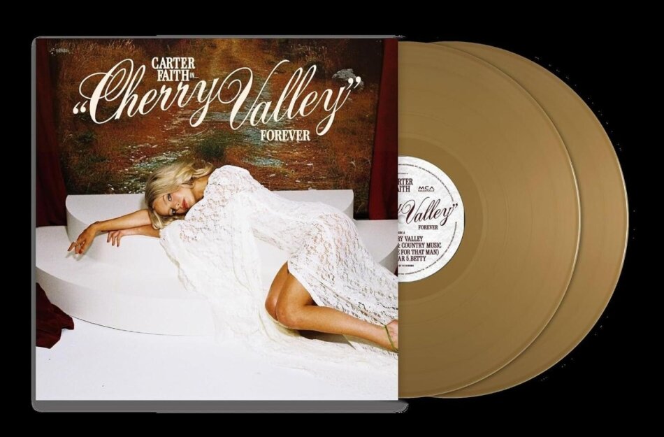 Carter Faith - Cherry Valley Forever Gold Vinyl, 2 LPs