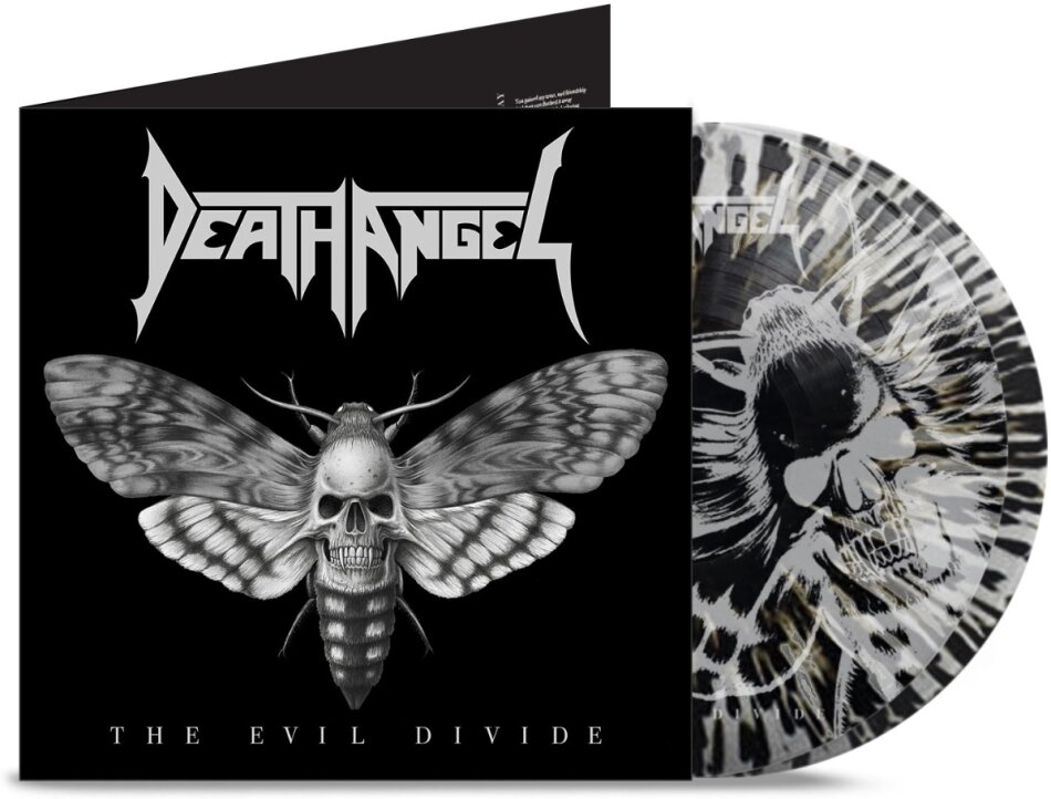 Death Angel - Evil Divide 2026 Reissue, Nuclear Blast, Clear/Black Splatter Vinyl, 2 LP