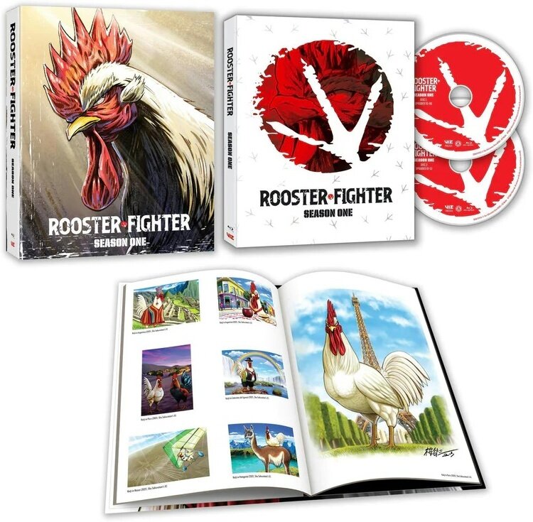 Rooster Fighter - Season 1 Limited Edition, Steelbook, 2 Blu-rays