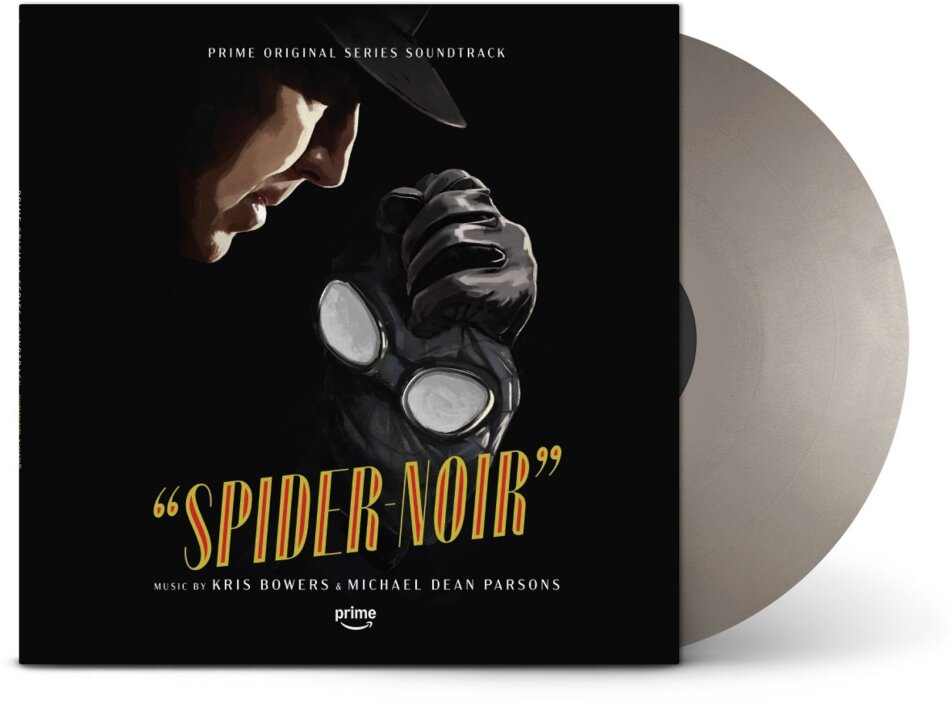 Kris Bowers & Michael Dean Parsons - Spider-Noir (Prime Original Series Soundtrack) - OST Gatefold, Opaque Silver Vinyl, 2 LPs