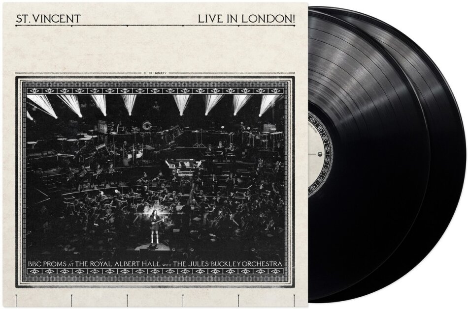 St. Vincent & Jules Buckley - Live In London! BBC Proms At The Royal Albert Hall 2 LP