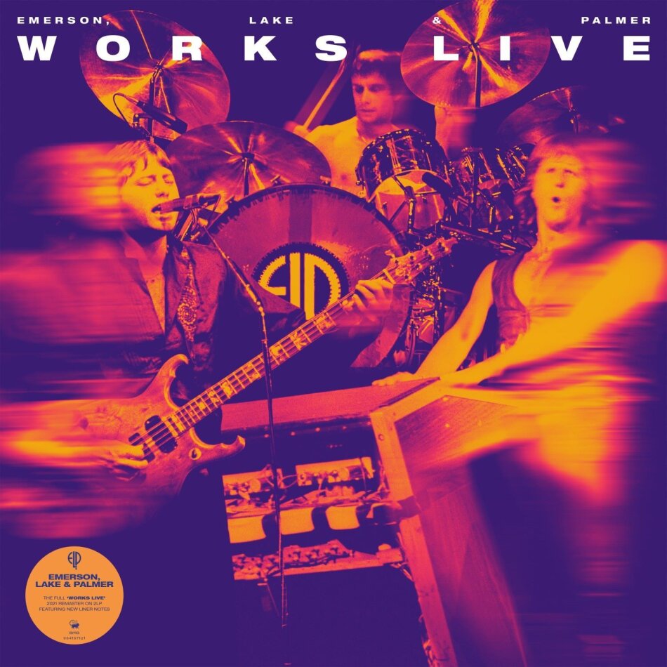 Emerson, Lake & Palmer - Works Live 2026 Reissue, BMG Rights Management, 2 LPs