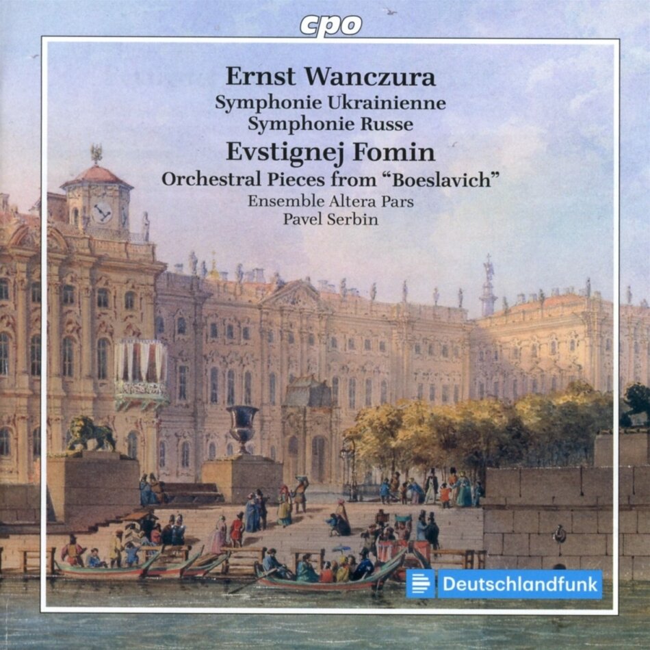 Yevstigney Fomin, Ernst Wanczura & Pavel Serbin - Symphonien Nr.1 "Ukrainische" & Nr.2 "Russische"
