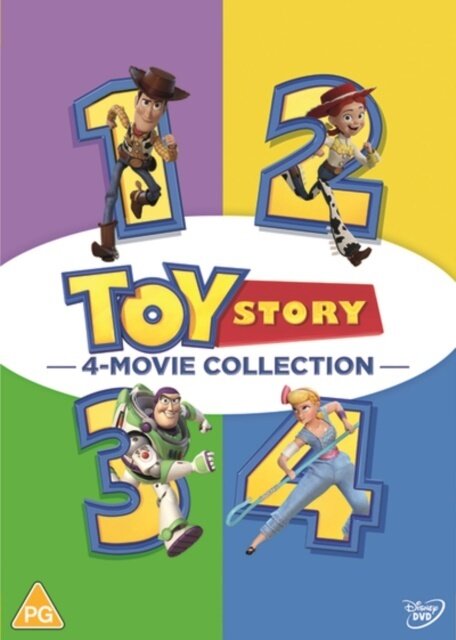 Toy Story 1-4 - 4-Movie Collection 4 DVD