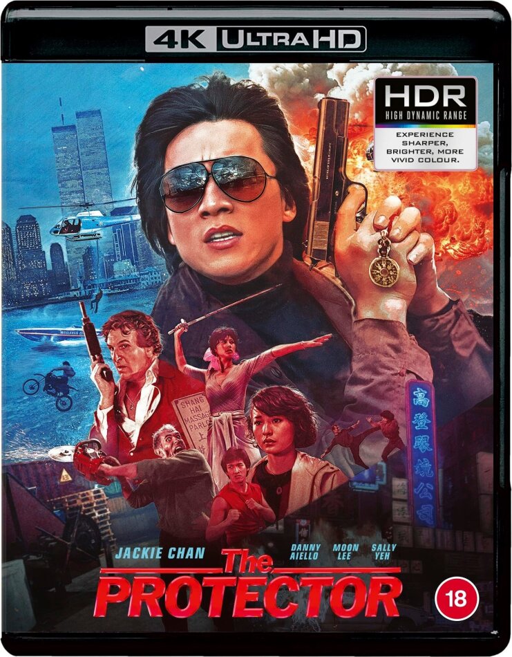 The Protector (1985) 2 4K Ultra HDs + 2 Blu-rays