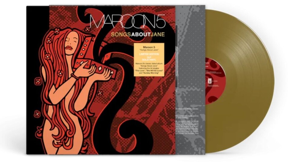 Maroon 5 - Songs About Jane 2026 Reissue, Interscope, Limited Edition, LP