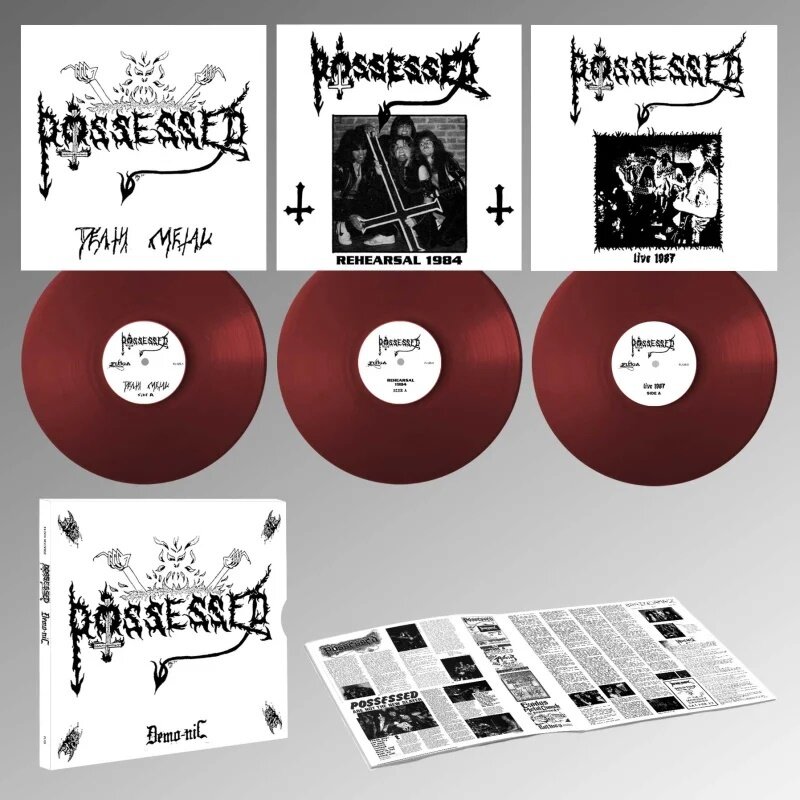 Possessed - Demo-Nic 2026 Reissue, Oxblood Vinyl, 3 LPs