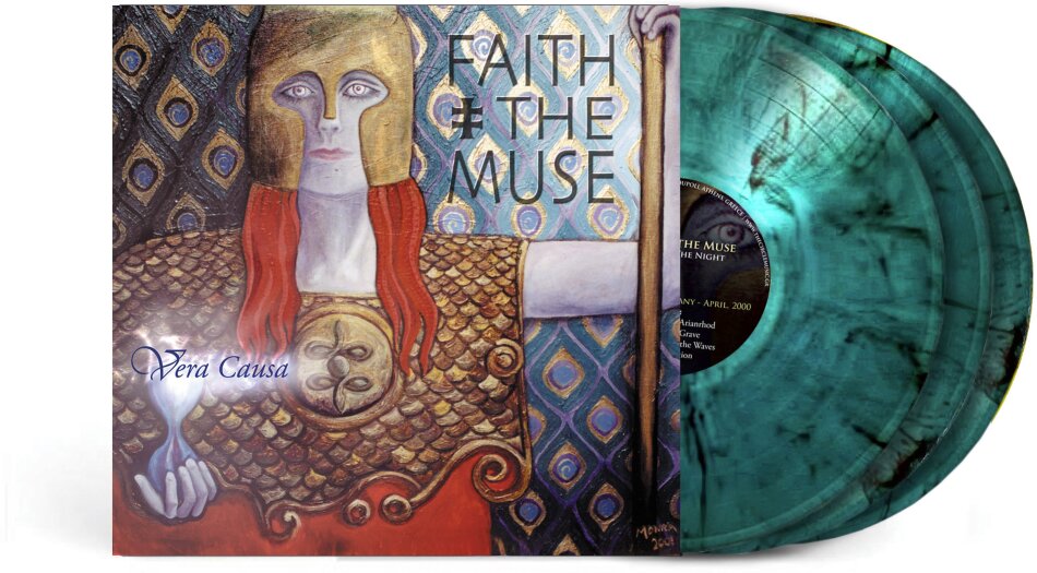 Faith & The Muse - Vera Causa 2026 Reissue, Limited Edition, Transparent Marbled Turquoise & Black Vinyl, 3 LPs