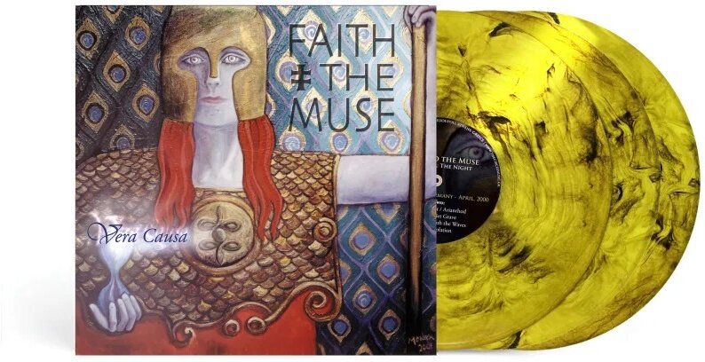 Faith & The Muse - Vera Causa 2026 Reissue, Limited Edition, Yellow/Black Marbled, 3 LPs