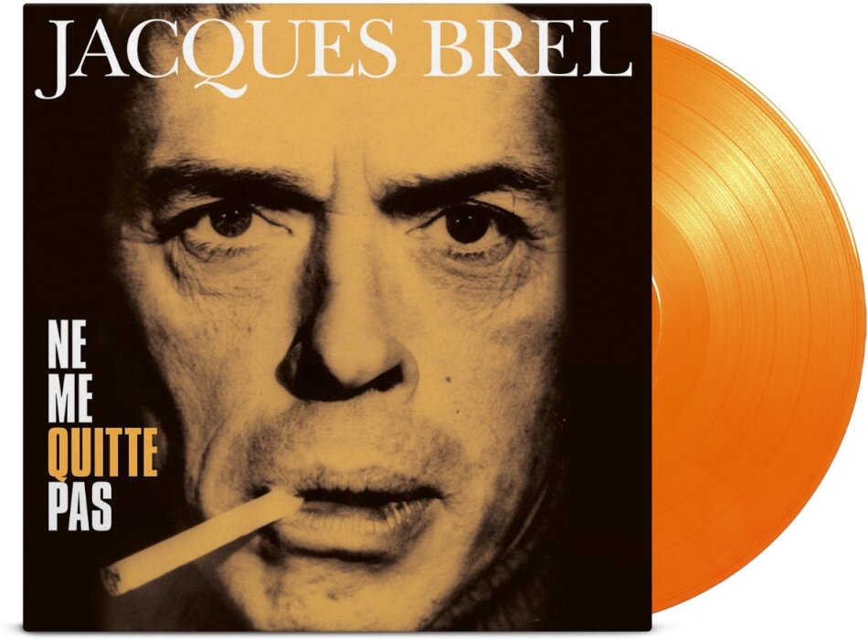 Jacques Brel - Ne Me Quitte Pas 2026 Reissue, Orange Vinyl, LP