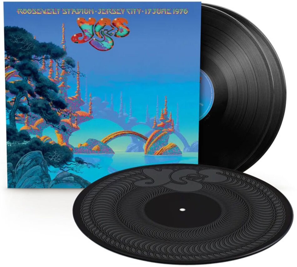 Yes - Live At Roosevelt Stadium, Jersey City, NJ 17.6.1976 3 LPs