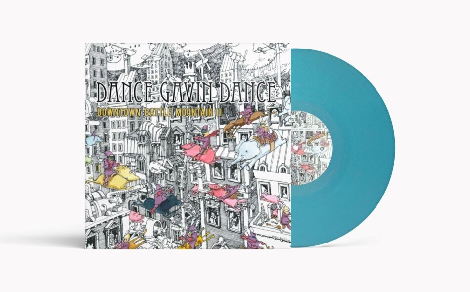 Dance Gavin Dance - Downtown Battle Mountain II 2026 Reissue, BMG Rights Management, 15th Anniversary Edition, Blue Vinyl, LP