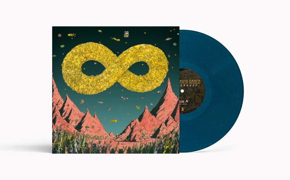 Dance Gavin Dance - Mothership 2026 Reissue, BMG Rights Management, 10th Anniversary Edition, Limited Edition, Sea Blue Glitter Vinyl, LP