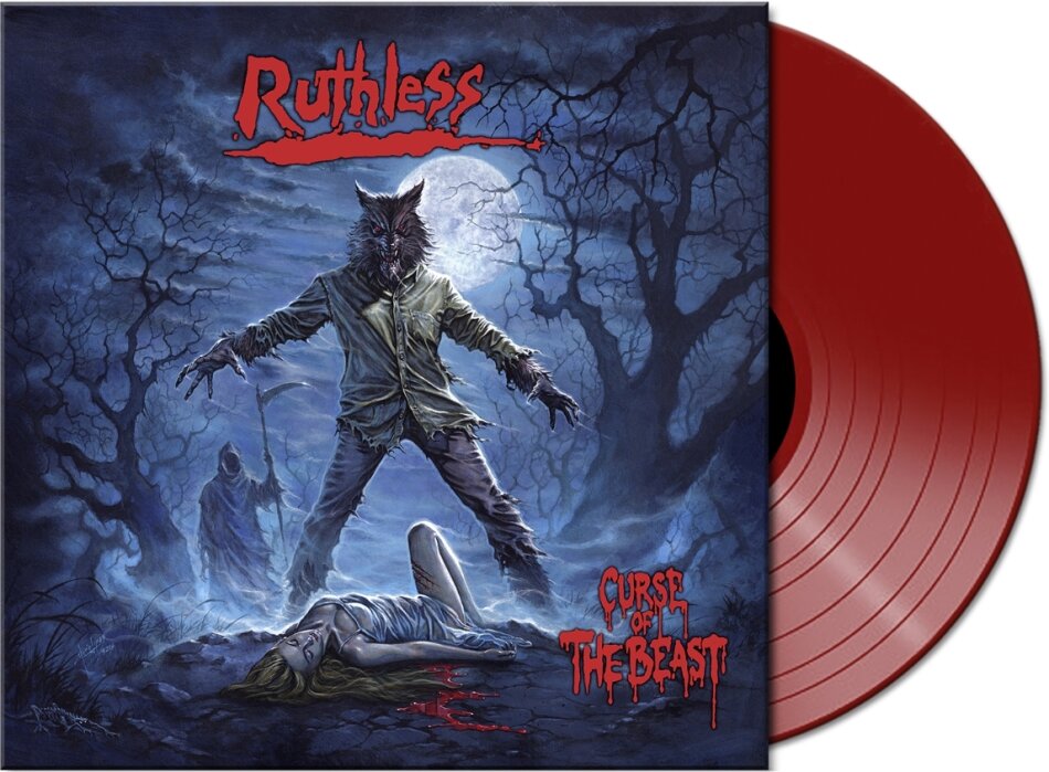 Ruthless - Curse Of The Beast Red Vinyl, LP