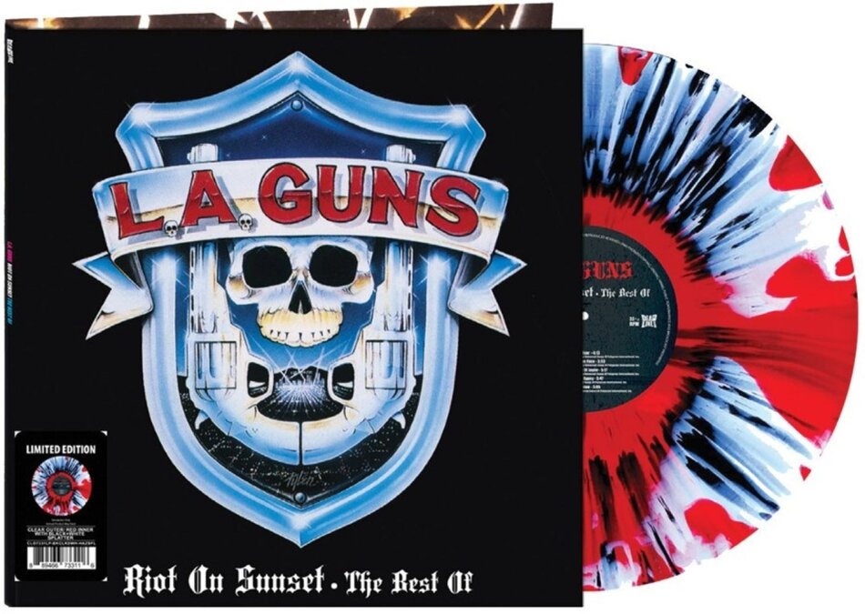 L.A. Guns - Riot On Sunset - The Best Of 2026 Reissue, Cleopatra, Édition Limitée, LP