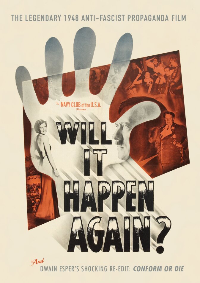 "Will It Happen Again?" (1948) & Re-Edit "Conform or Die" (1973) Kino Classics, n/b