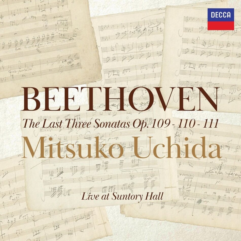 Ludwig van Beethoven (1770-1827) & Mitsuko Uchida - Piano Sonatas,Opp. 109,110 & 111