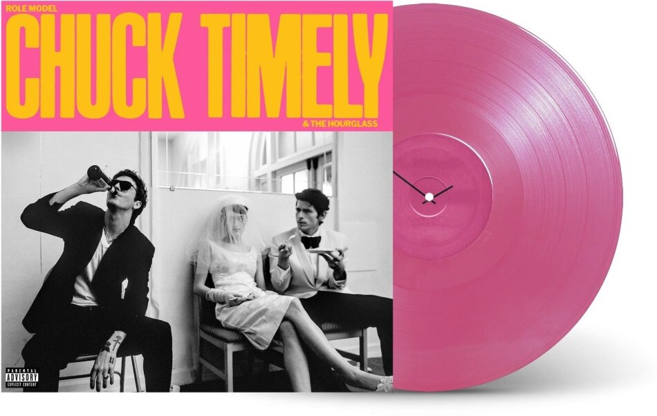 Role Model - Chuck Timely & The Hourglass Opaque Watermelon Pink Vinyl, LP