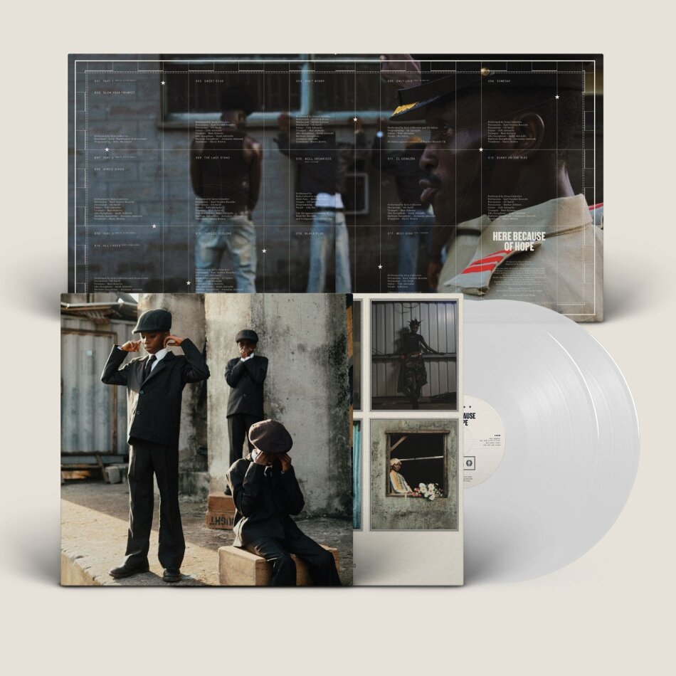 Ezra Collective - Here Because Of Hope Indies Only, White Vinyl, 2 LP