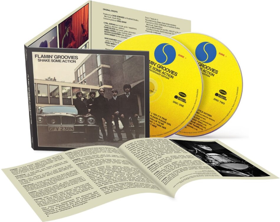 The Flamin' Groovies - Shake Some Action 2026 Reissue, Rhino, 50th Anniversary Edition, 2 CDs