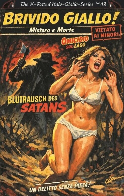 Im Blutrausch des Satans (1971) Grosse Hartbox, The X-Rated Italo-Giallo-Series, Cover R, Limited Edition