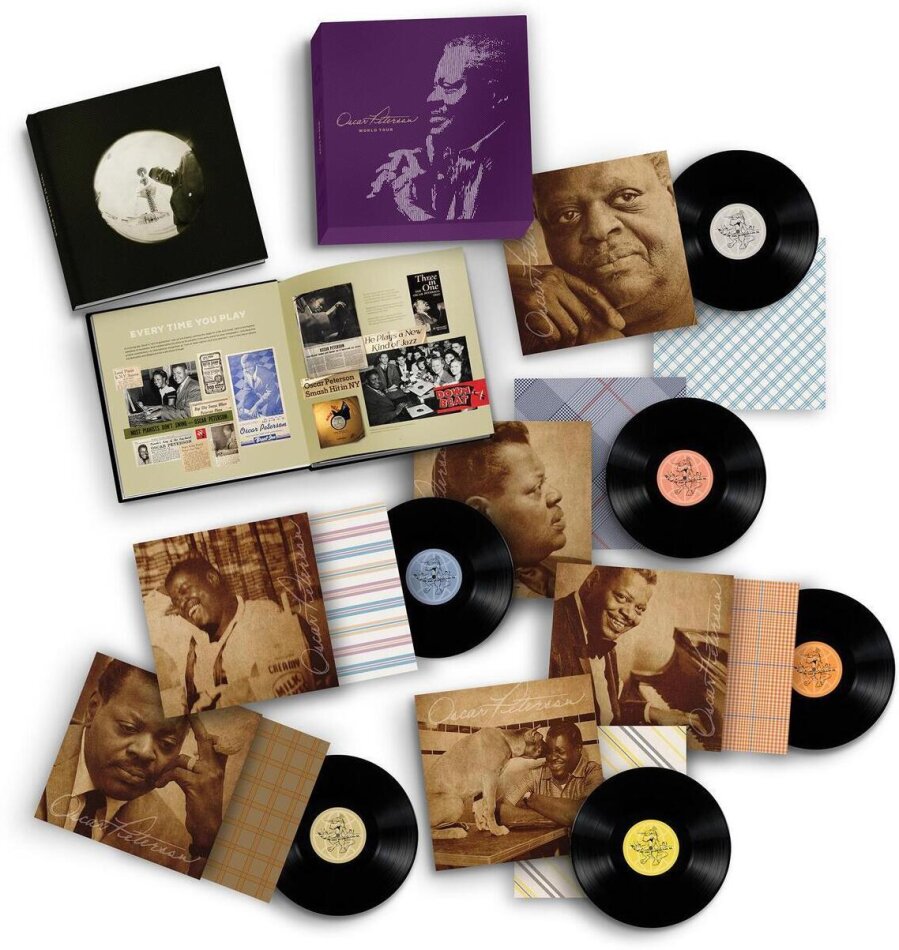 Oscar Peterson - World Tour Box Set 6 LPs