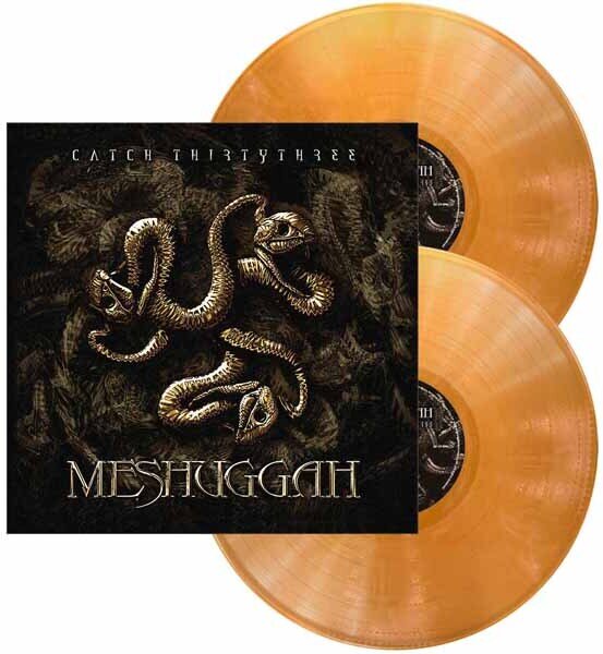 Meshuggah - Catch Thirtythree 20th Anniversary Edition, Gold, White Marble, 2 LPs