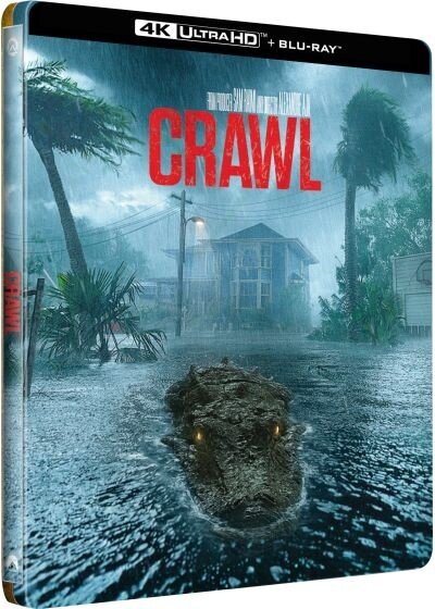 Crawl (2019) Limited Edition, Steelbook, 4K Ultra HD + Blu-ray