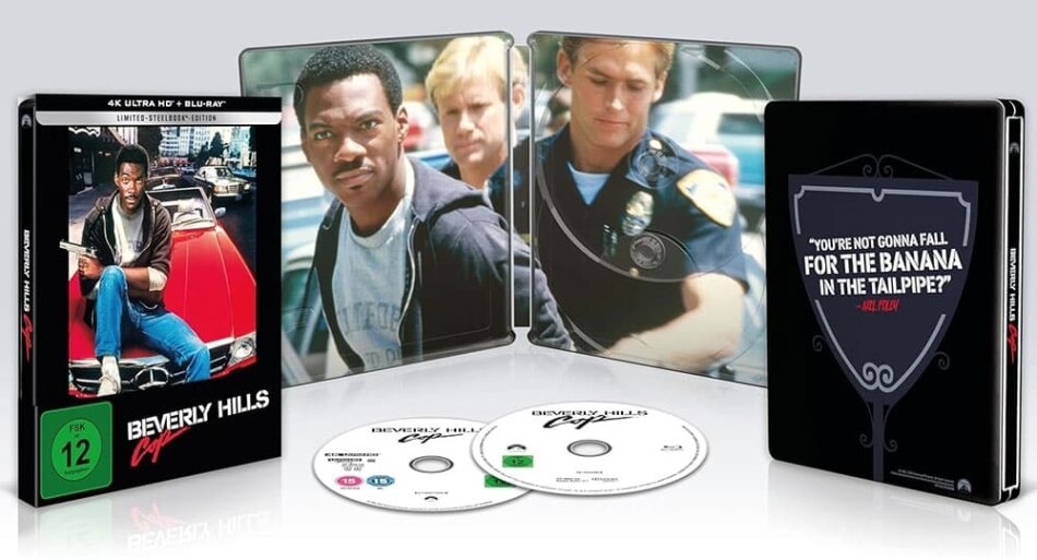 Le Flic de Beverly Hills (1984) Édition Limitée, Steelbook, 4K Ultra HD + Blu-ray