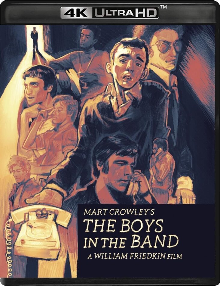 The Boys in the Band (1970) Standard Edition, 4K Ultra HD + Blu-ray