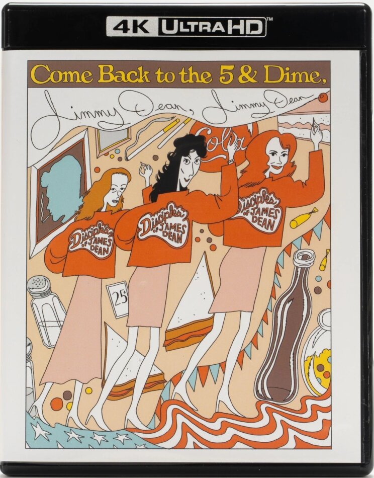 Come Back to the 5 & Dime, Jimmy Dean, Jimmy Dean (1982) Standard Edition, Restored, 4K Ultra HD + Blu-ray