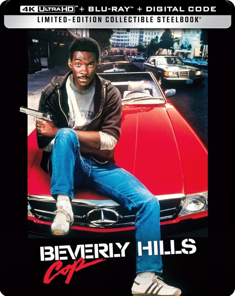 Beverly Hills Cop (1984) Edizione Limitata, Steelbook, 4K Ultra HD + Blu-ray