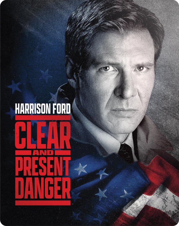 Clear and Present Danger (1994) Limited Edition, Steelbook, 4K Ultra HD + Blu-ray