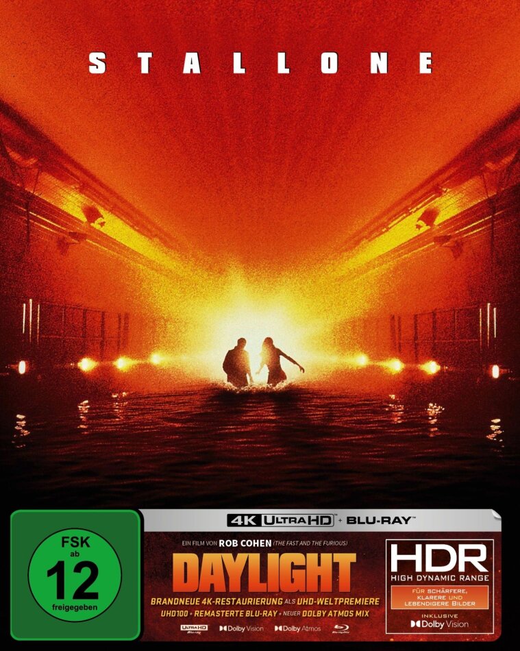 Daylight (1996) Restaurierte Fassung, Special Edition, 4K Ultra HD + Blu-ray