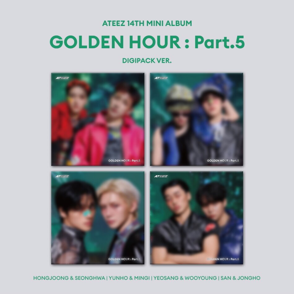 Ateez (K-Pop) - Golden Hour: Part.5 Digipack