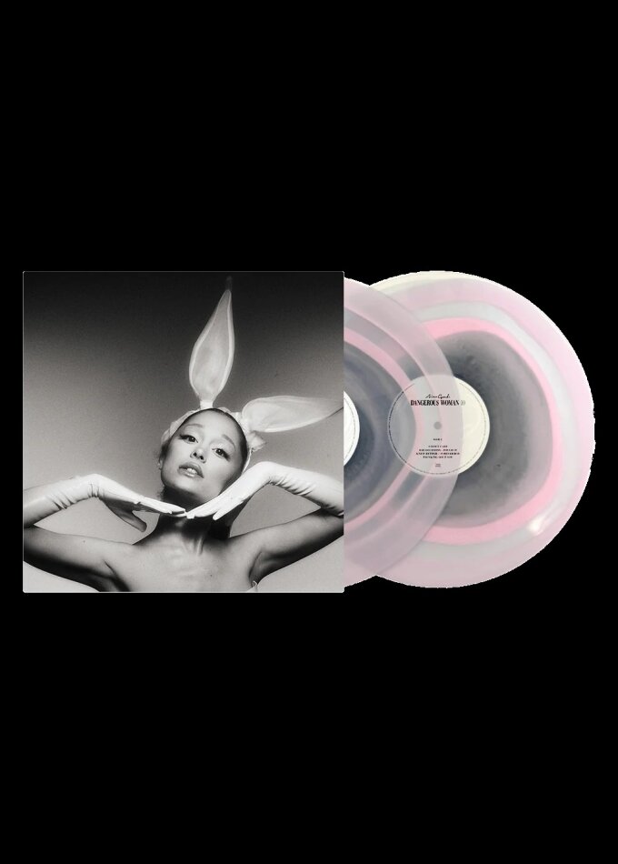 Ariana Grande - Dangerous Woman 2026 Reissue, Republic, 10th Anniversary Edition, Pink & Black In Clear Vinyl, 2 LPs
