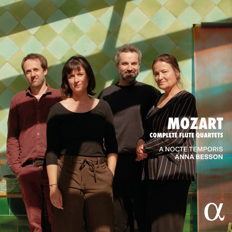 Wolfgang Amadeus Mozart (1756-1791), Anna Besson & A Nocte Temporis - Complete Flute Quartets