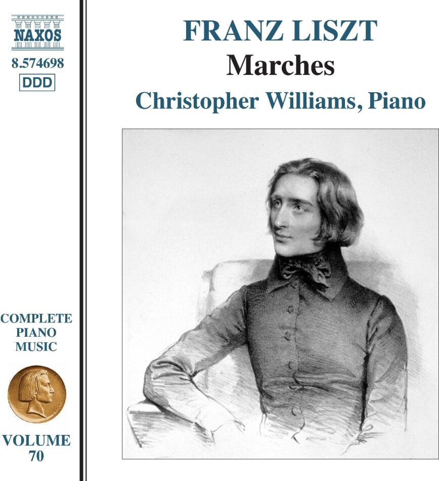 Franz Liszt (1811-1886) & Christopher Williams - Complete Piano Music Vol. 70