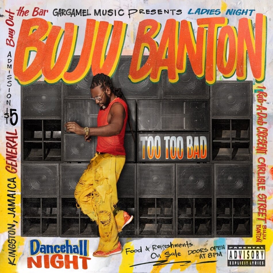 Buju Banton - Too Too Bad Colored, LP