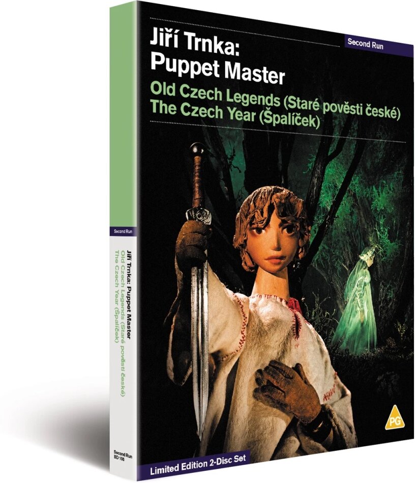 Jiri Trnka: Puppet Master - Old Czech Legends (Stare povesti ceske) / The Czech Year (Spalicek) Édition Limitée, 2 Blu-ray