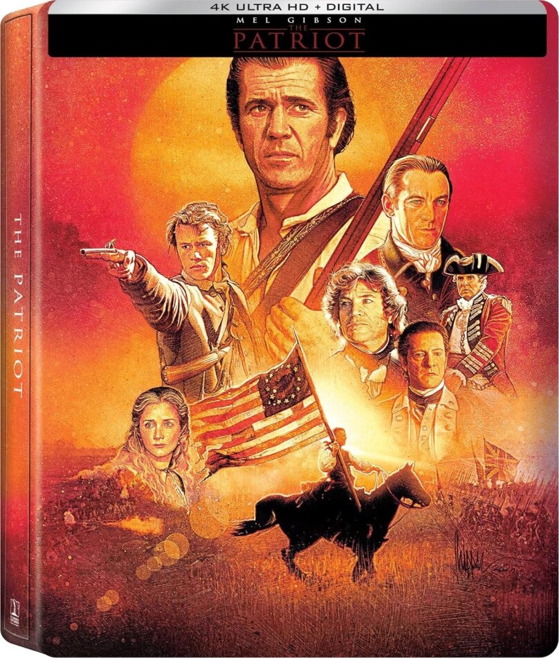 The Patriot (2000) Limited Edition, Steelbook, 2 4K Ultra HDs