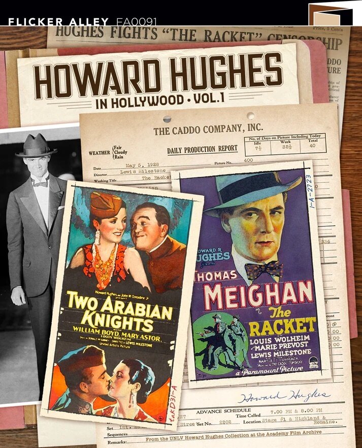 Howard Hughes in Hollywood Vol. 1 - Two Arabian Knights (1927) / The Racket (1928) n/b, Edizione Restaurata, 2 Blu-ray