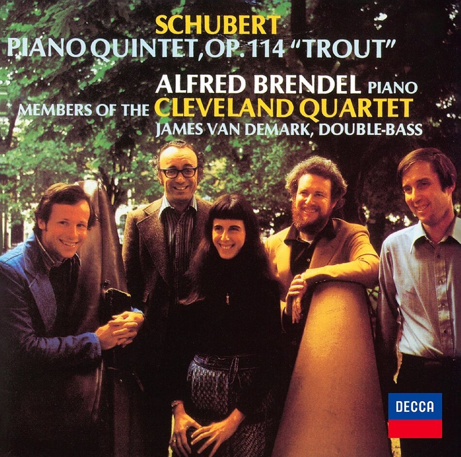 Franz Schubert (1797-1828), Alfred Brendel & Members of the Cleveland Quartet - Piano Quintet - Trout UHQCD, Japan Edition