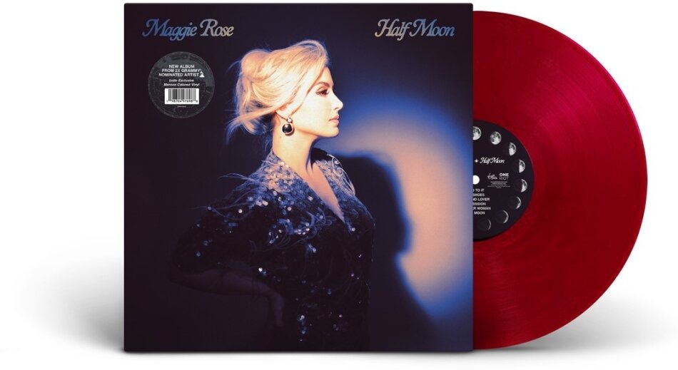 Maggie Rose - Half Moon Limited Edition, Red Vinyl, LP