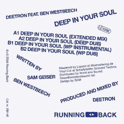 Deetron - Deep In Your Soul 12" Maxi