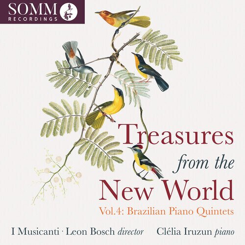 Leon Bosch, Clelia Iruzun & I Musicanti - Treasures From The New World Vol. 4 - Brazilian Piano Quintets