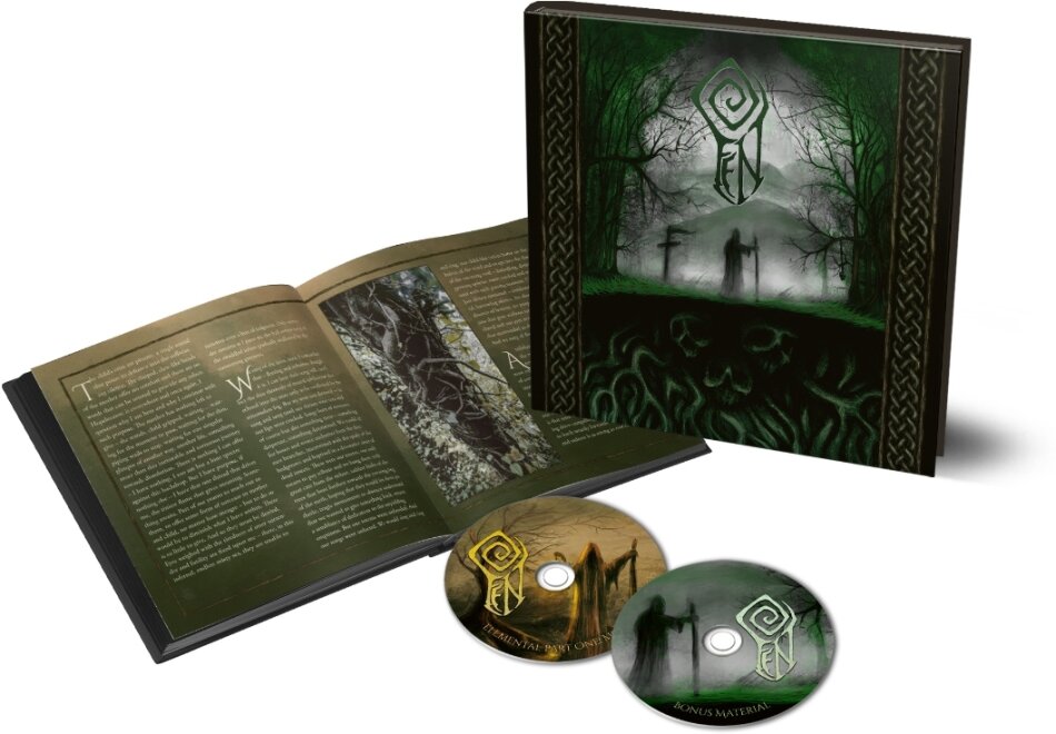 Fen - Elemental Part One: Mourning Earth Artbook, 2 CDs + Buch