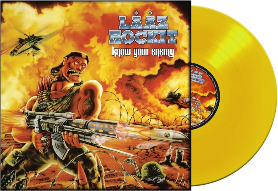 Laaz Rockit - Know Your Enemy 2026 Reissue, Massacre, LP