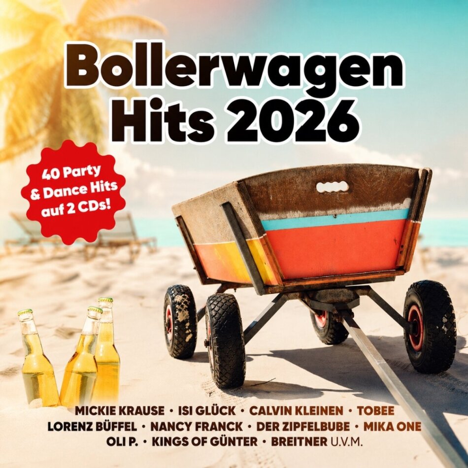 Bollerwagen Hits 2026 2 CDs